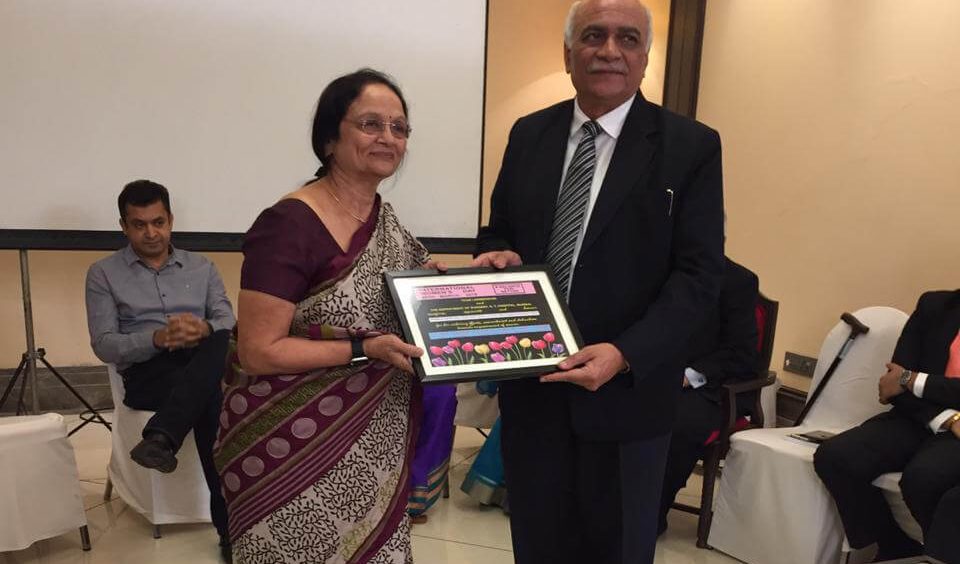 Mrs Anaxi Shah Receives Special Award