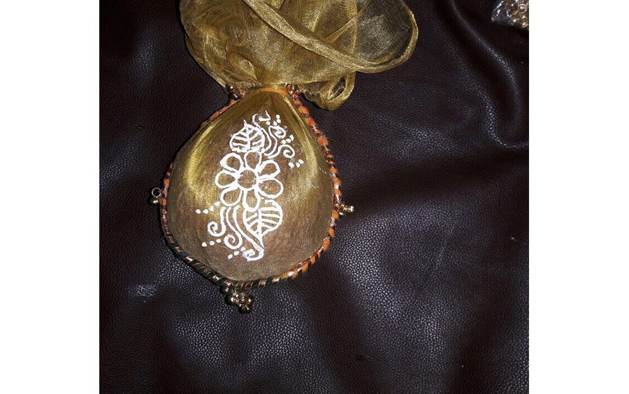 Decorated Coconut 1